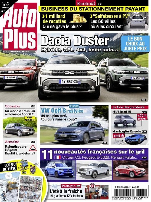 Editions Mondadori Axel Springer (EMAS)作のAuto Plus Franceの作品詳細 - 貸出可能